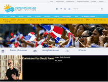 Tablet Screenshot of dominicanaonline.org